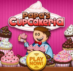 Papa's Cupcakes Cooking Games